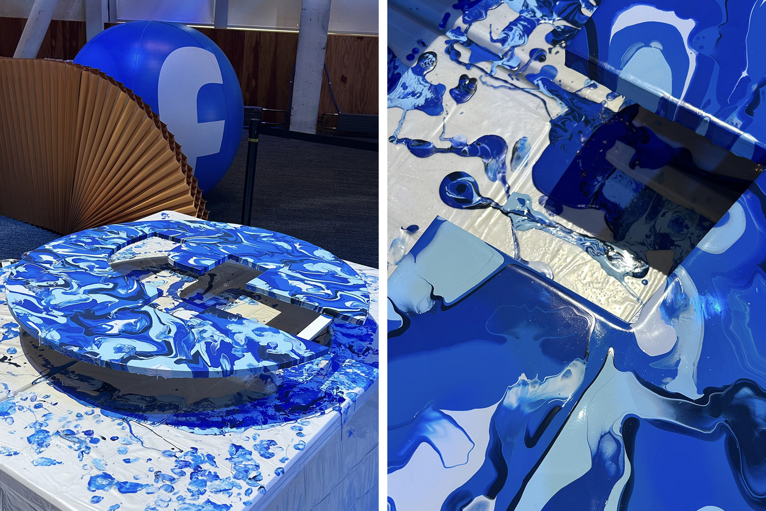 Craig Black x Meta_Live Art Performance_Acrylic Fusion Artwork_K