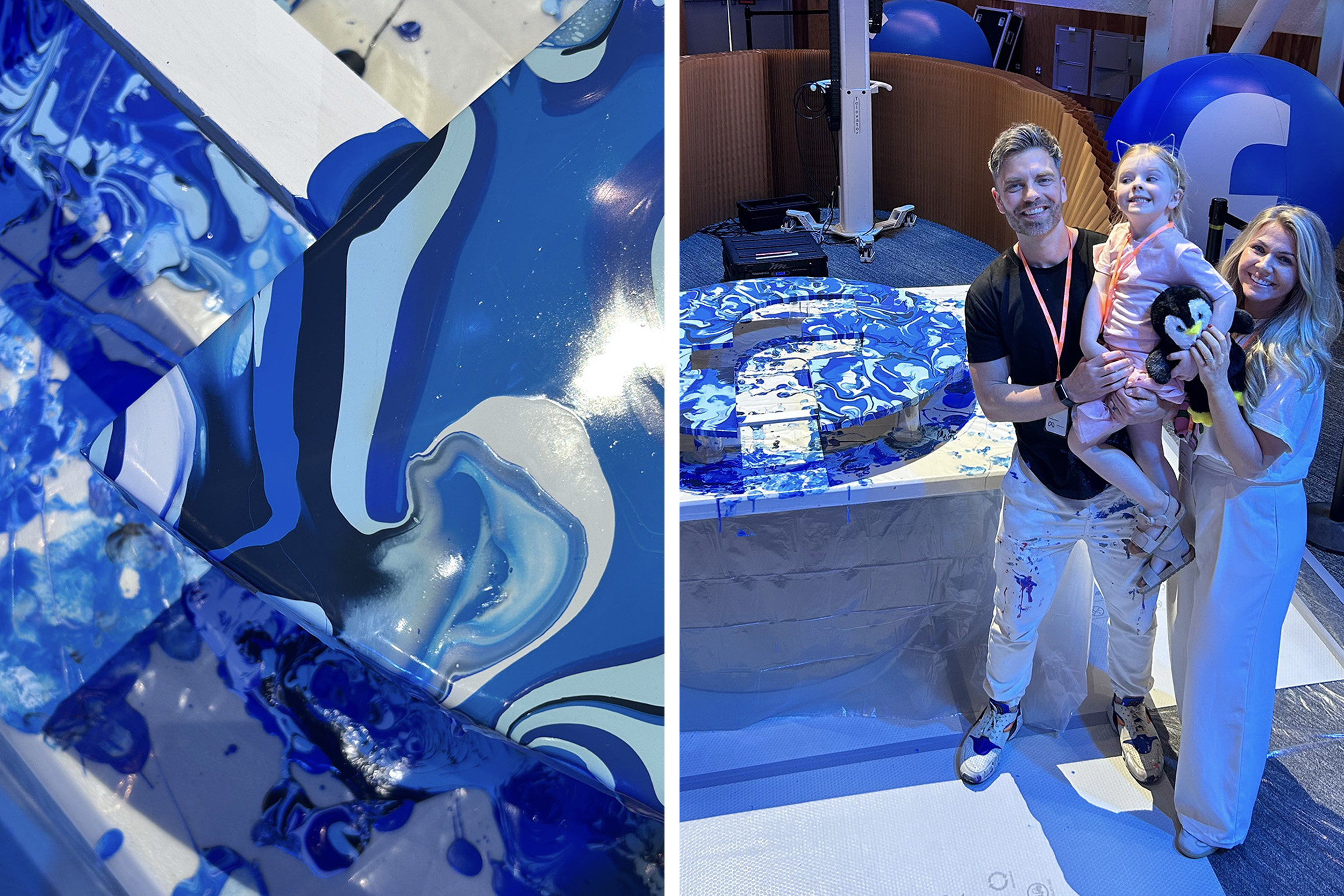 Craig Black x Meta_Live Art Performance_Acrylic Fusion Artwork_K